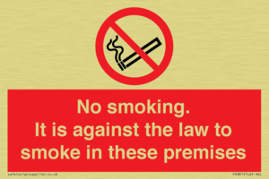 PS981: no smoking against the law