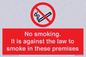 PS981: no smoking against the law