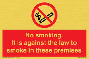 PS981: no smoking against the law