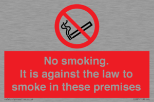 PS981: no smoking against the law