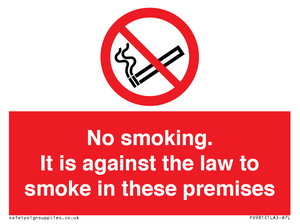 PS981: no smoking against the law