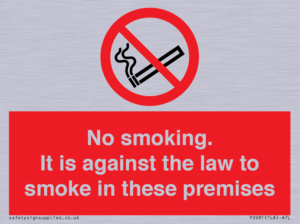 PS981: no smoking against the law