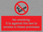 PS981: no smoking against the law
