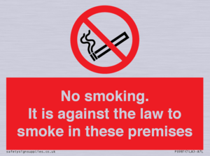 PS981: no smoking against the law