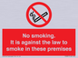 PS981: no smoking against the law