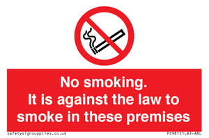 PS981: no smoking against the law