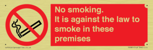 PS981: no smoking against the law