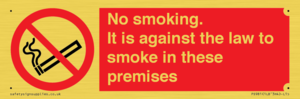 PS981: no smoking against the law