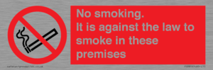 PS981: no smoking against the law