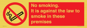 PS981: no smoking against the law