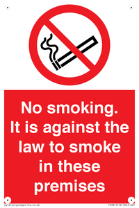 PS981: no smoking against the law
