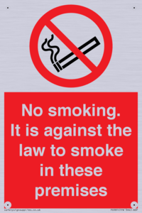 PS981: no smoking against the law