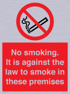 PS981: no smoking against the law