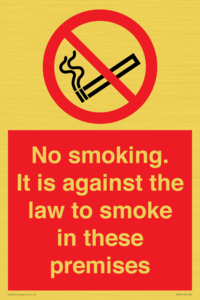PS981: no smoking against the law