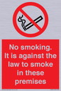 PS981: no smoking against the law