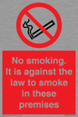 PS981: no smoking against the law