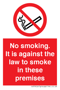 PS981: no smoking against the law