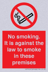 PS981: no smoking against the law