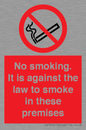 PS981: no smoking against the law