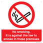 PS981: no smoking against the law