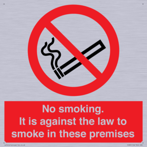 PS981: no smoking against the law