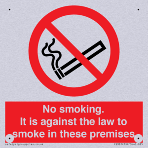 PS981: no smoking against the law