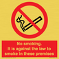 PS981: no smoking against the law