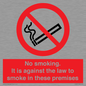 PS981: no smoking against the law
