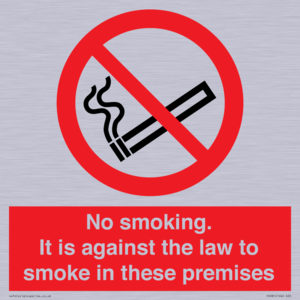 PS981: no smoking against the law