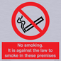 PS981: no smoking against the law