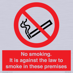 PS981: no smoking against the law