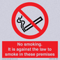 PS981: no smoking against the law