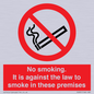 PS981: no smoking against the law