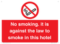 PS983: no smoking in this hotel