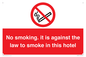 PS983: no smoking in this hotel