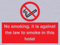 PS983: no smoking in this hotel