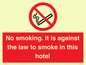 PS983: no smoking in this hotel