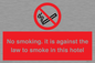 PS983: no smoking in this hotel