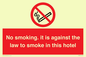 PS983: no smoking in this hotel