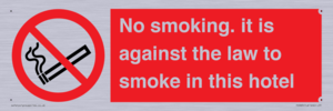 PS983: no smoking in this hotel