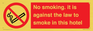 PS983: no smoking in this hotel