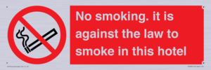 PS983: no smoking in this hotel