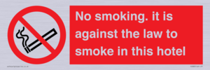 PS983: no smoking in this hotel