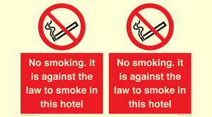 PS983: no smoking in this hotel