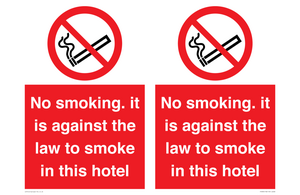 PS983: no smoking in this hotel