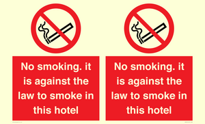 PS983: no smoking in this hotel