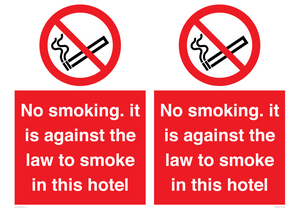 PS983: no smoking in this hotel