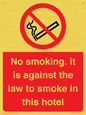 PS983: no smoking in this hotel