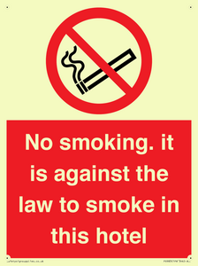 PS983: no smoking in this hotel