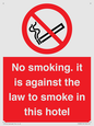 PS983: no smoking in this hotel